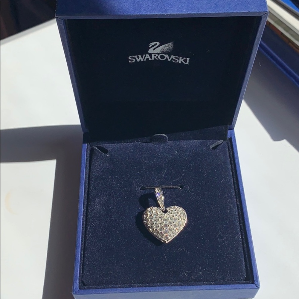 Swarovski Crystal heart pendant